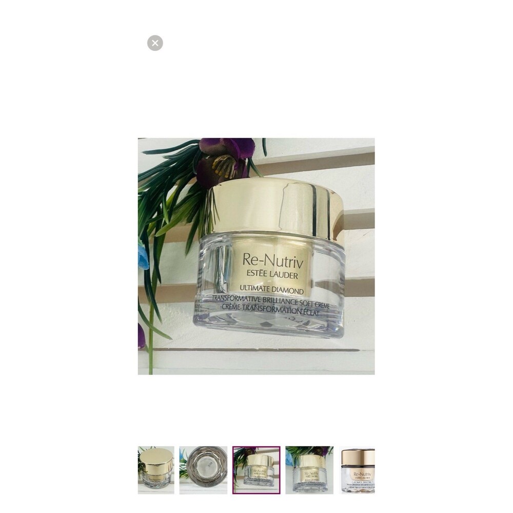 Estee Lauder Re Nutriv Ultimate Diamond Transformative Brilliance Soft Cream .5